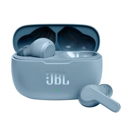 JBL Vibe 200TWS - Blue - True Wireless Earbuds - Hero